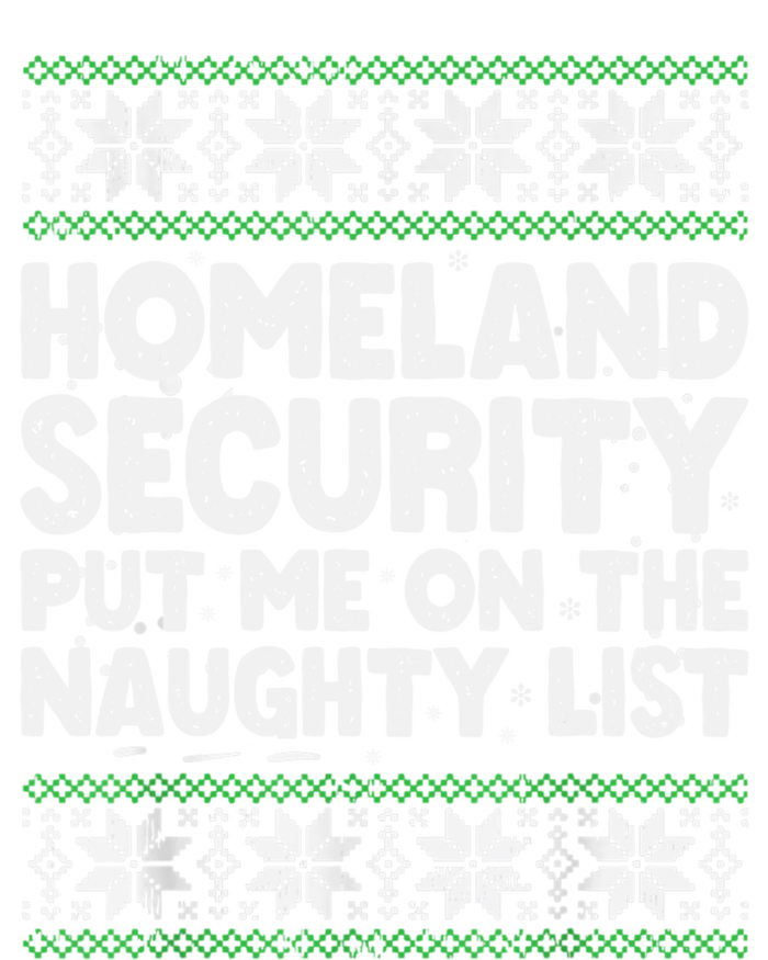 Homeland Security Naughty List Christmas Great Gift Kids Sweatshirt