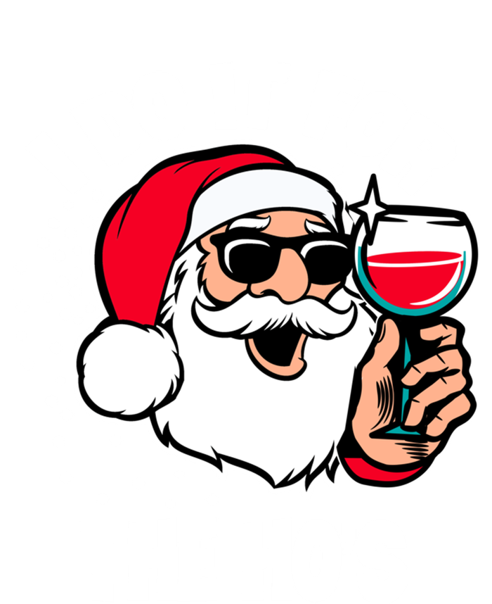 I Do It For The Hos Adult Funny Inappropriate Christmas Gift T-Shirt