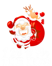 I Do It For The Hos Retro Santa Lover Santa Claus Fans Gift T-Shirt