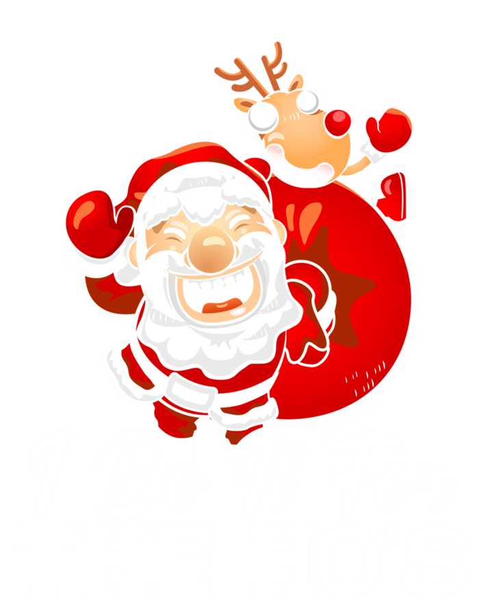 I Do It For The Hos Retro Santa Lover Santa Claus Fans Gift T-Shirt