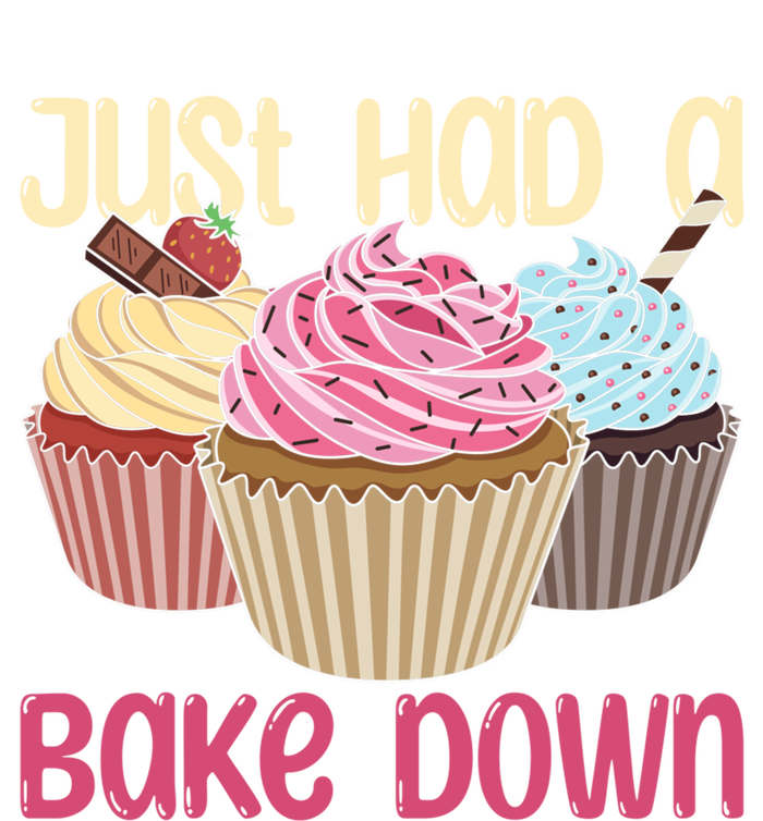 Just Had A Bake Down Quote Cake Decorator Gift Tie-Dye Long Sleeve Shirt