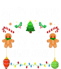 Most Likely To Eat SantaS Cookies Family Christmas Holiday Gift Valucap Bio-Washed Visor