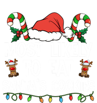 Most Likely To Eat SantaS Cookies Matching Family Christmas Great Gift Kids Long Sleeve Shirt