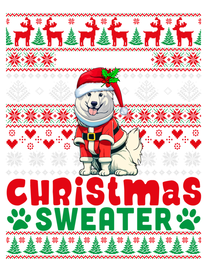 My Christmas Sweater Costume Santa Samoyed Lover Owner Meaningful Gift Tank Top