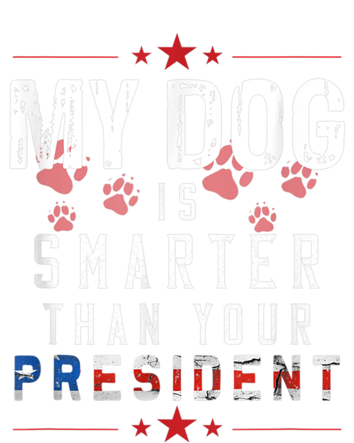 My Dog Is Smarter Than Your President Vintage Style Sustainable Knit Beanie