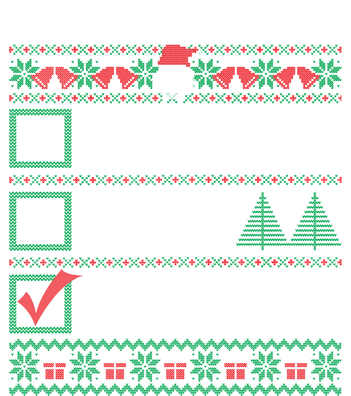 Naughty Nice Physical Therapist Christmas List Ugly Sweater Funny Gift Long Sleeve Shirt