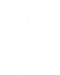 Oh Deer Christmas Gift Funny Reindeer Pun Ugly Gift Tall T-Shirt