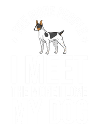 Rat Terrier Dog Puppies Owner Lover Sweatshirt Cooling Performance Long Sleeve Crew