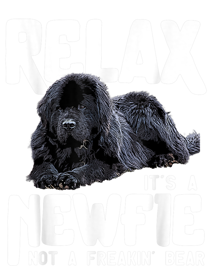 Relax ItS A Newfie Not A Freakin Bear Newfoundland Dog Cooling Performance Crew T-Shirt