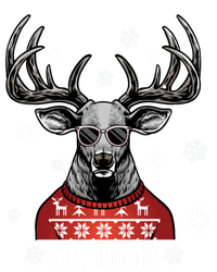 Oh Deer Vintage Christmas Retro Cool Old Fashioned Hirsch Funny Gift Women's Racerback Tank