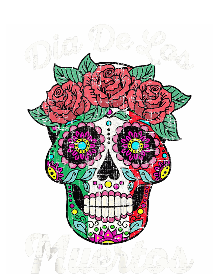 Mexican Dia De Los Muertos Day Of The Dead Ladies PosiCharge Competitor Racerback Tank