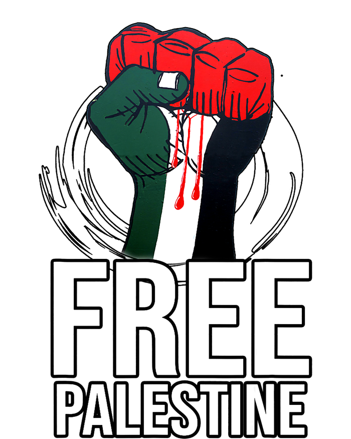 Free Palestine Arabic Support Palestine And Gaza Jerusalem PosiCharge Competitor Tank