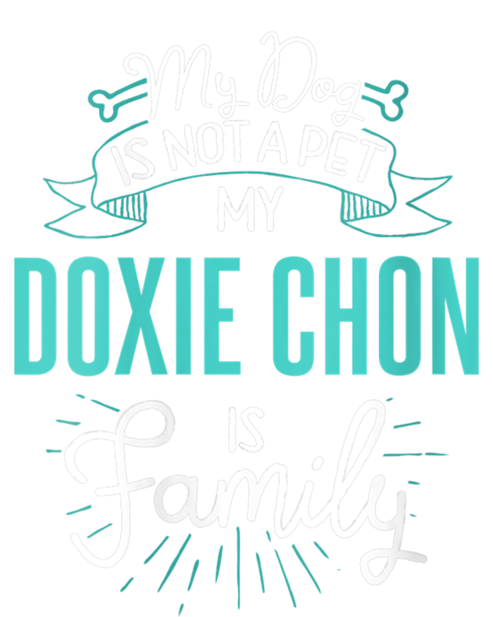 S Cute Doxie Chon Design Family Dog Gift For Vneck Tall Sweatshirt