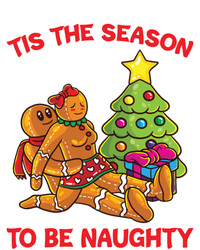 Tis The Season To Be Naughty Humping Gingerbread Love Couple Funny Gift Coaster