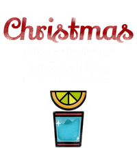 Vodka Spirit Lemon Graphic My Christmas Spirit Gift Tall Long Sleeve T-Shirt