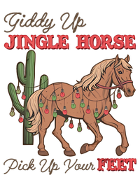 Giddy Up Jingle Horse Pick Up Your Feet Western Christmas Cool Gift T-Shirt