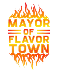 Mayor Of The Flavor Town Womens CVC Long Sleeve Shirt