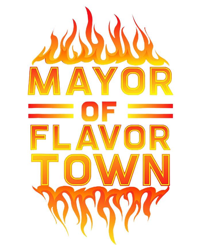 Mayor Of The Flavor Town Womens CVC Long Sleeve Shirt