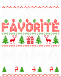 Ugly Christmas Sweaters SantaS Favorite Mama Cute Gift Button