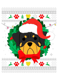 Rottweiler Ugly Christmas Sweater Rottie Coaster