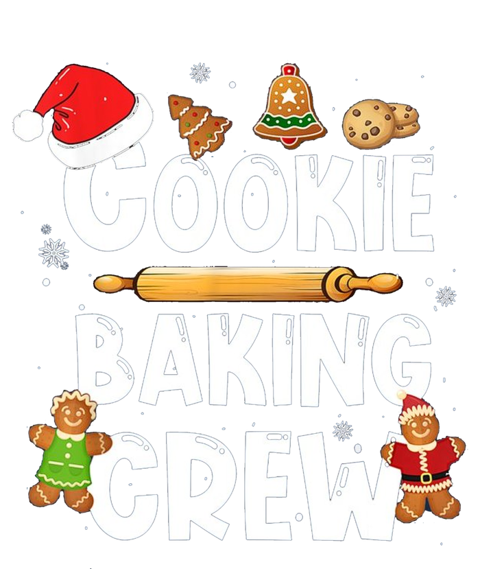 Christmas Cookie Baking Crew Funny Pajamas Family Xmas Performance Fleece Hoodie