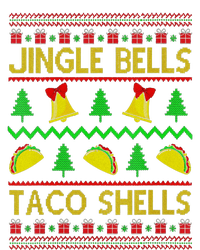 Jingle Bell Taco Shells Funny Christmas Mexican Women's Tri-Blend 3/4-Sleeve Raglan Shirt