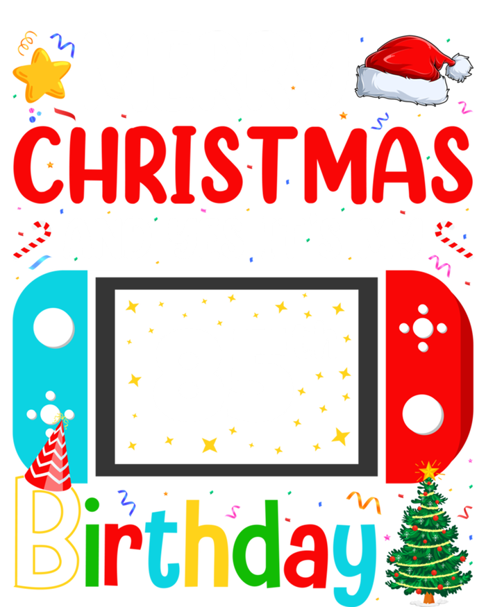 Video Game Lover Merry Christmas Yes ItS My 85th Birthday Gift Tall Long Sleeve T-Shirt