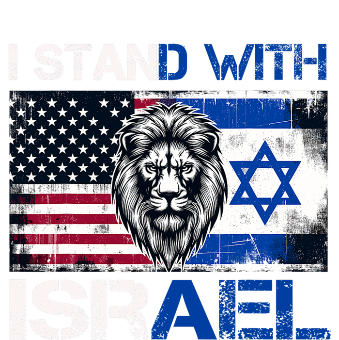 I Stand With Israel US Support Lion Love Israeli Brotherhood Women's Flannel Pajama Set