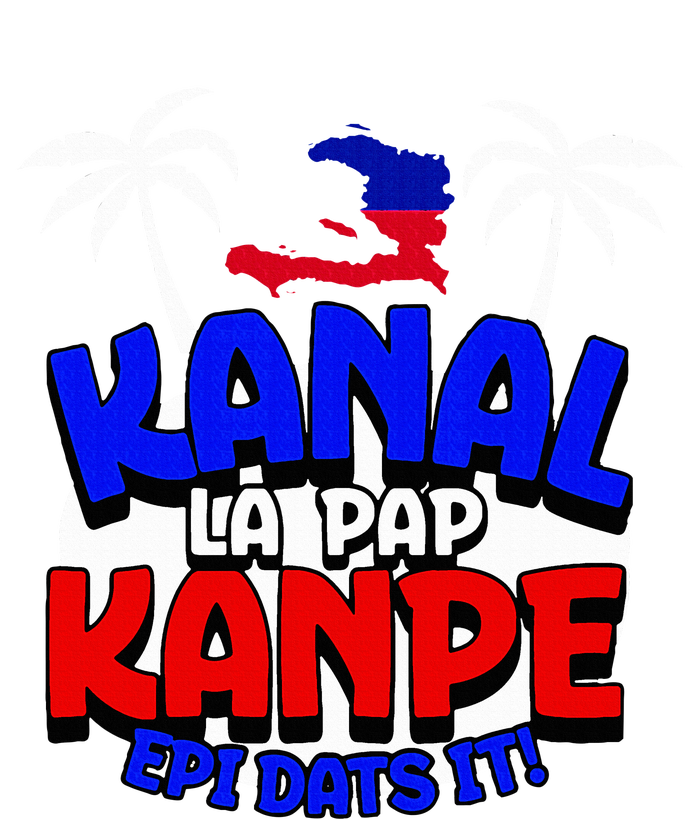 Haiti Pride Kanal Pap Kanpe Haitian Creole Heritage 1804 Map T-Shirt