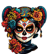 De Los Muertos La Catrina Day of the Dead Sugar Skull T-Shirt