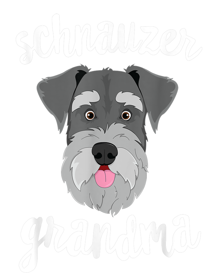 Schnauzer Grandma Pawma Dog Grandparents Grand Maw Sweatshirt