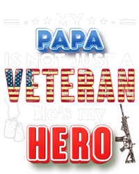 My Papa Is Not Just A Veteran HeS My Hero Veteran Day Proud Youth Performance Sprint T-Shirt