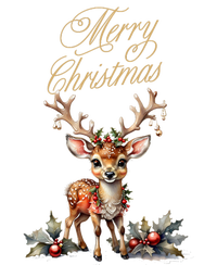 Merry Christmas Deer V-Neck T-Shirt