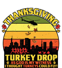 Thanksgiving Turkey Drop As God Is My Witness Turkeys Fly Dry Zone Grid Polo