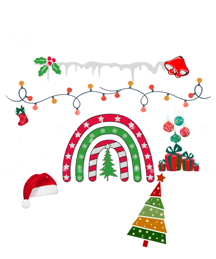 Cool Family Christmas Squad Xmas Party Rainbow Funny Gift T-Shirt