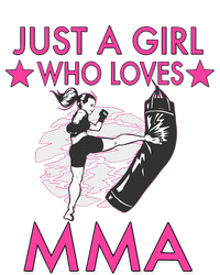 Just A Girl Who Loves MMA Mixed Martial Arts T-Shirt