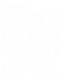 Dear Santa I Want A Fat Bank Account And Skinny Body Funny Gift Tank Top