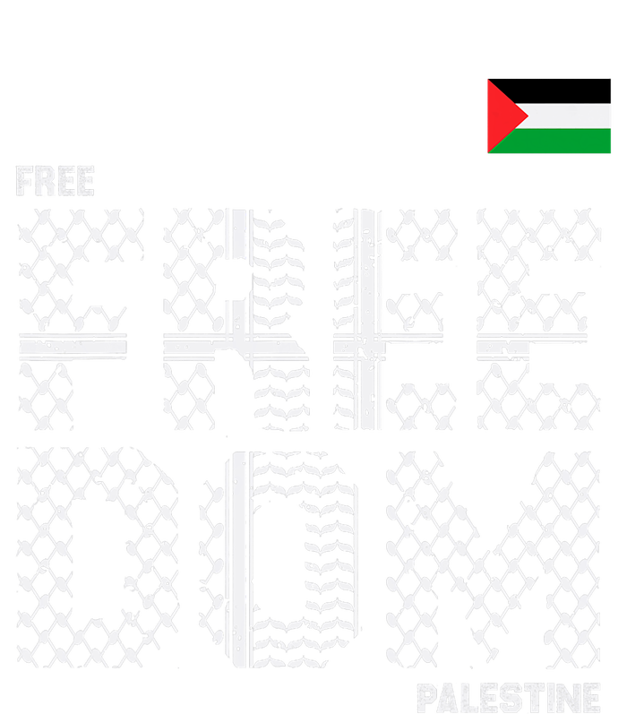 Free Palestine Gaza Flag Arabic Freedom For Palestinians Ladies Essential Flowy Tank