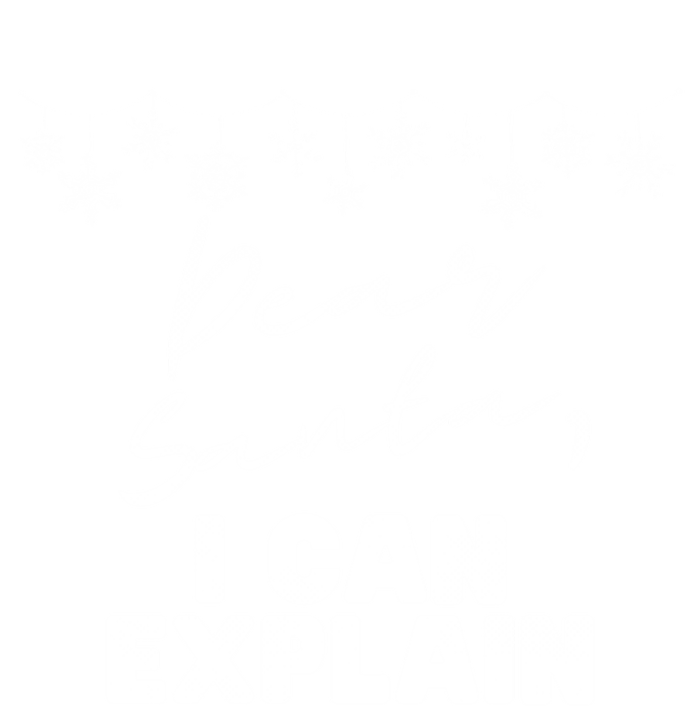 Dear Santa Funny Christmas Holiday Gift Designs Xmas Cool Gift Women's Long Sleeve Flannel Pajama Set 