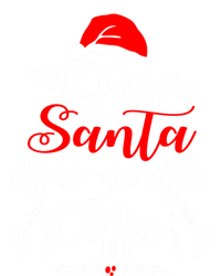 Dear Santa ILl Be Nice After Coffee Lovers Christmas Funny Gift Women's V-Neck T-Shirt