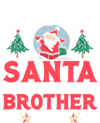 Dear Santa My Brother Did It Cool Gift Women's Racerback Tank