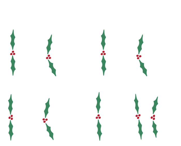 Ho Ho Ho Bag Funny Christmas Gift T-Shirt