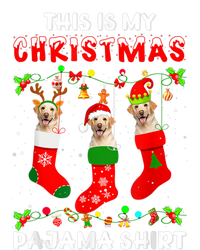 This Is My Christmas Pajama Labrador Sock Dog Lover Lab Xmas Softstyle Adult Sport Polo