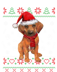 Ugly Sweater Christmas Rhodesian Ridgeback Santa Hat Pajama Sweatshirt T-Shirt