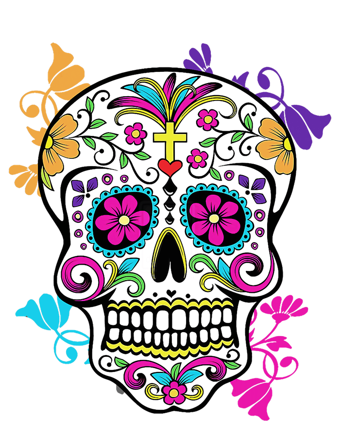 Dia De Los Muertos Sugar Skull T-Shirt