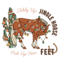 Christmas Giddy Up Jingle Horse Pick Up Your Feet For Love Premium Hoodie