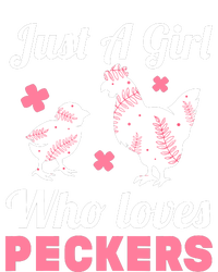 Wo Girl Chicken Lover I Just A Girl Who Loves Peckers Cooling Performance Long Sleeve Crew