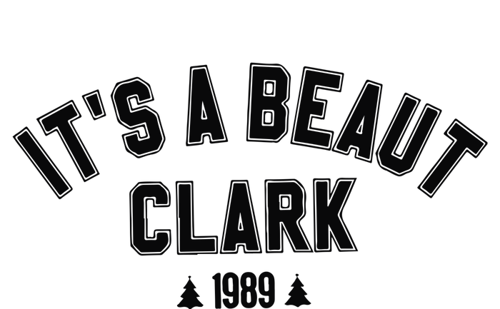 Its A Beaut Clark 1989 Christmas Tree Wool Snapback Cap