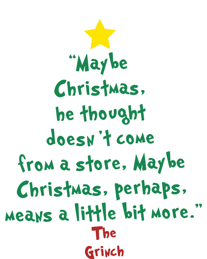 Maybe Christmas He Thought Doesnt Come From A Store T-Shirt