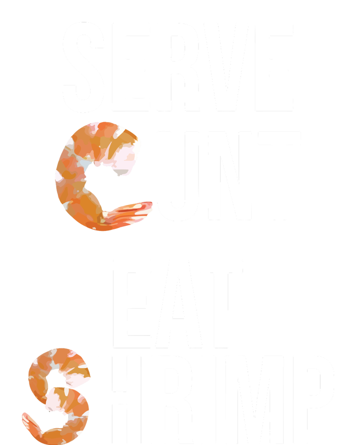 Serve Cunt Eat Shrimp Zip Tote Bag